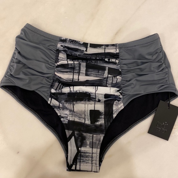 Brand New with Tags Unify the Ties high waisted bikini bottoms - Picture 1 of 5